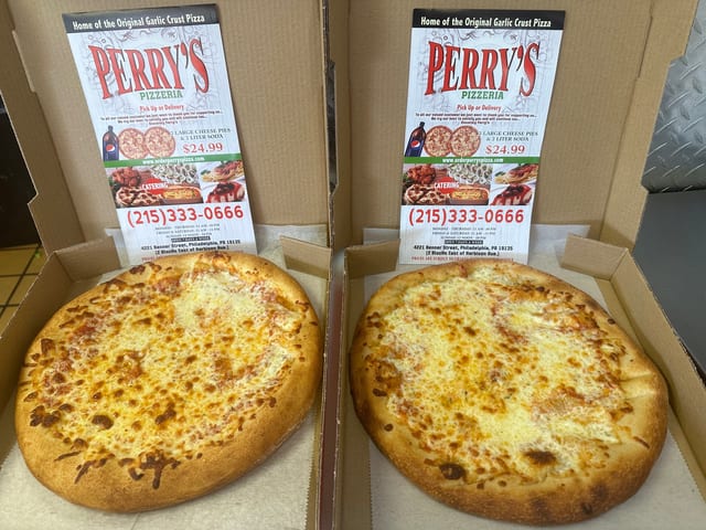 Large Cheese Pizza & 2-Liter Soda Special.