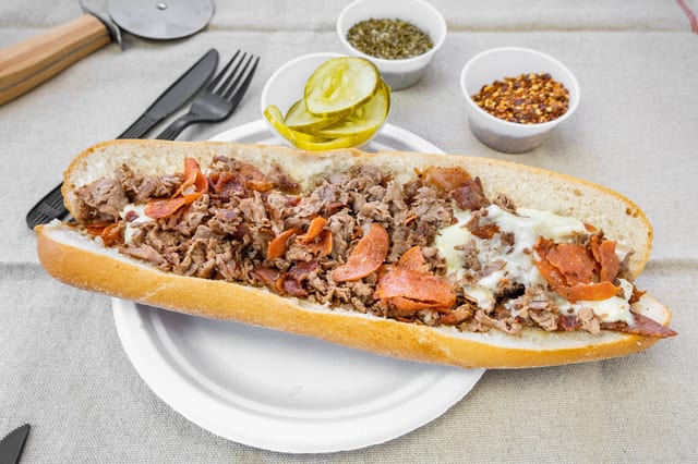 Pepperoni Cheesesteak.